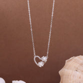 New Exellent Silver Heart Shape  Chain For Women